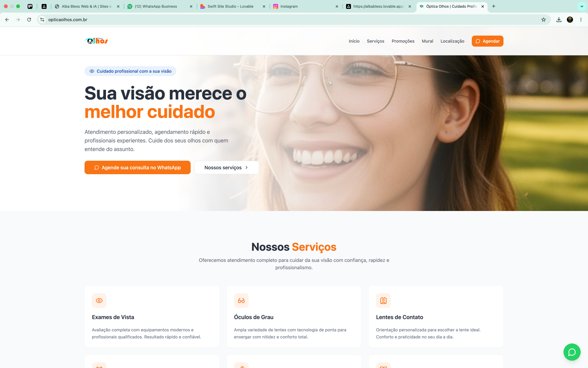 Óptica Olhos