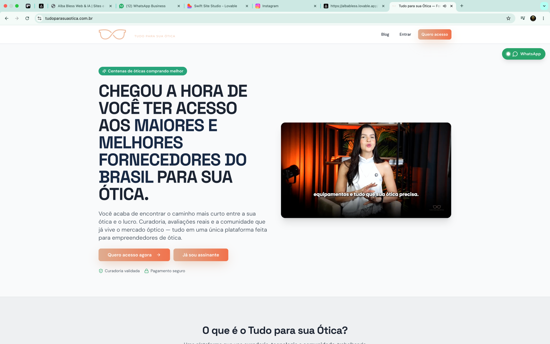 Tudo Para Sua Ótica